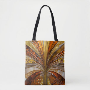 Colorful Art Deco Tote Bag