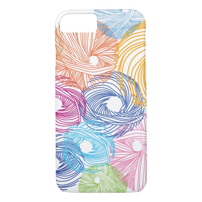 Colorful art illustration case (Back)