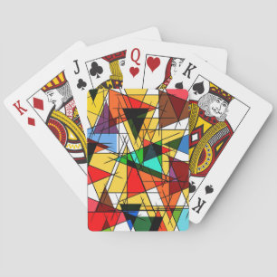 Colorful Art Playing Cards