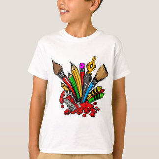 Colorful Art Supplies T-Shirt