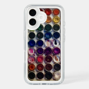 Colorful artist paint palette phone case