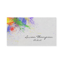 colorful Artist Paint Splatters 2