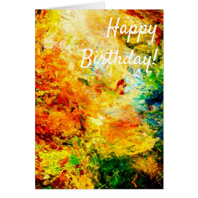 Colorful Artist Palette (Front)