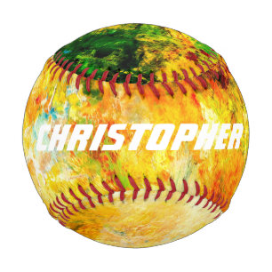 Colorful Artist Palette Baseball