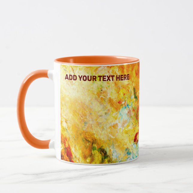 Colorful Artist Palette Mug (Left)