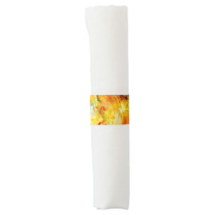 Colorful Artist Palette Napkin Bands