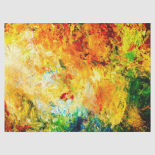 Colorful Artist Palette Tissue Paper