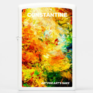 Colorful Artist Palette Zippo Lighter
