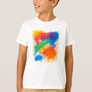 Colorful Artistic Kids T-Shirt