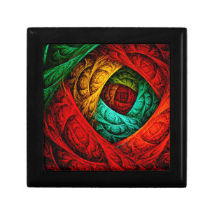 Colorful Artistic Modern Abstract Art Pattern #09 Gift Box