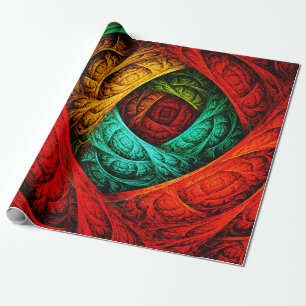 Colorful Artistic Modern Abstract Art Pattern #09 Wrapping Paper