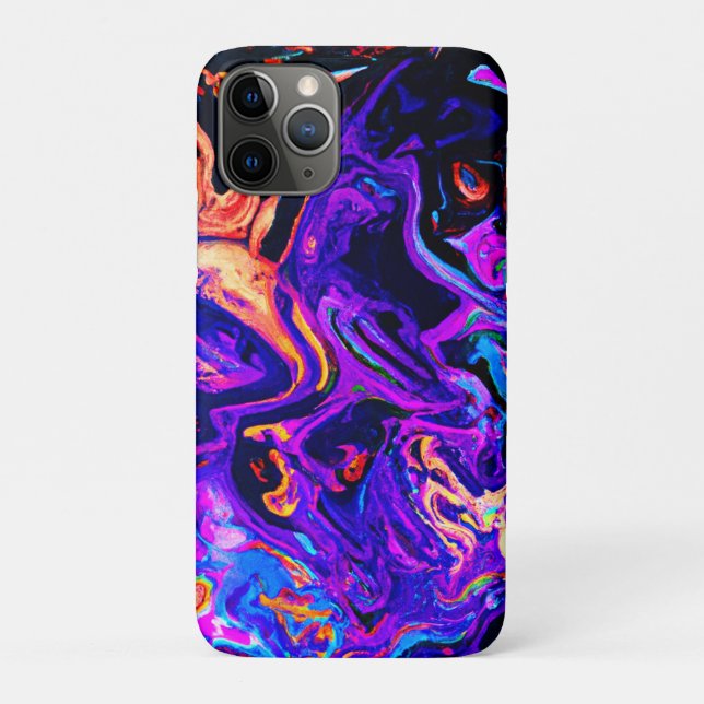 Colorful Artistic Patterns Case-Mate iPhone Case (Back)