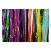 Colorful Asian Scarves (Front Horizontal)