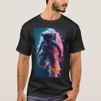 Colorful Astronaut T-Shirt