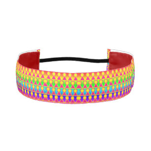 Colorful athletic headband