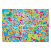 Colorful Atlanta Map (Front Horizontal)