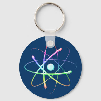 Colorful Atom (008) - keychain