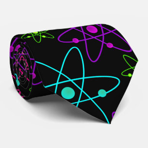 Colorful Atoms on Black Tie