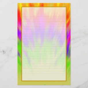 Colorful Aurora I Fine Lined Stationery