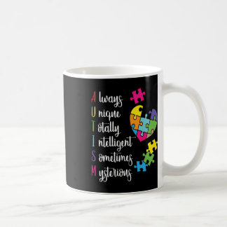 Colorful Autism Awareness Gift Design For Asd Coffee Mug