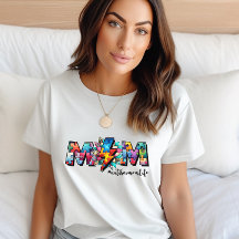 Colorful Autism Puzzle Pieces T-Shirt
