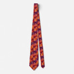 Colorful Autumn Abstract Design Neck Tie