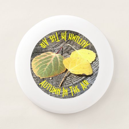 Colorful Autumn Aspen Leaves Photo Custom