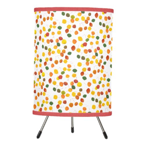 Colorful Autumn Color Aspen Leaves Pattern