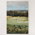 Colorful Autumn Golf Course Photo Jigsaw Puzzle<br><div class="desc">Golf Course photo. Colorful Autumn.</div>