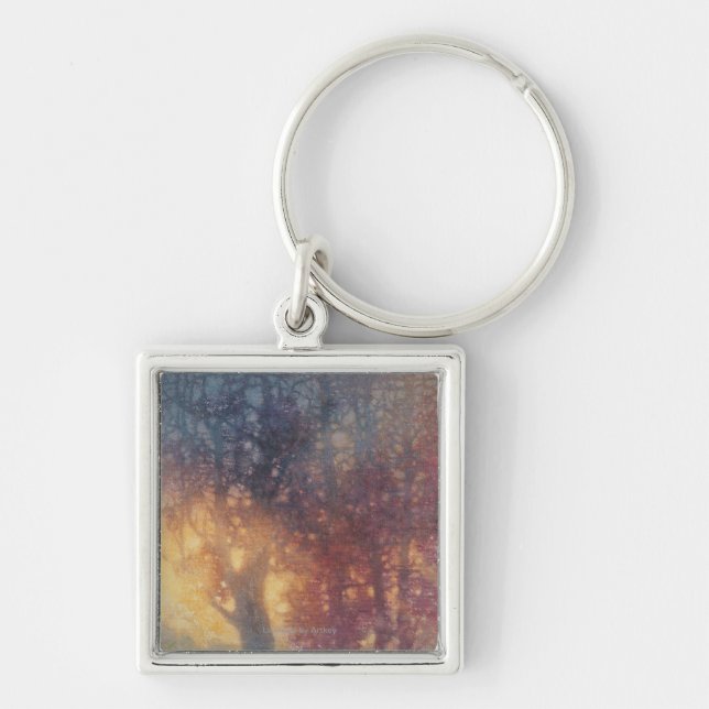 Colorful Autumn Keychain (Front)