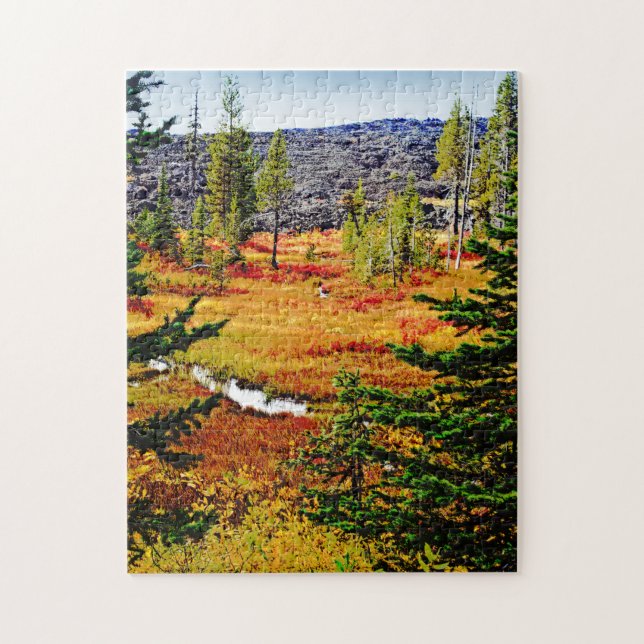 Colorful Autumn Landscape Jigsaw Puzzle (Vertical)