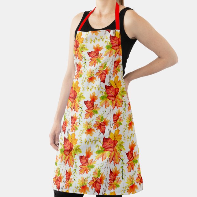 Colorful Autumn Leaves  Apron (Insitu)