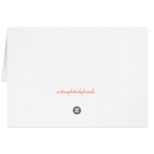 Colorful Autumn Leaves Cards (Back Horizontal)