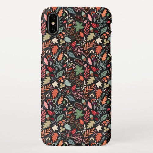 Colorful Autumn Leaves iPhone XS Max Case