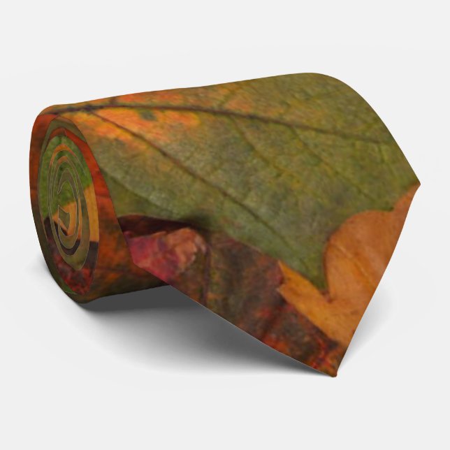 Colorful Autumn Tie (Rolled)