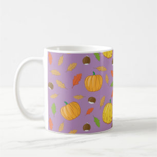 Colorful Autumnal Season - Nature Pattern Coffee Mug