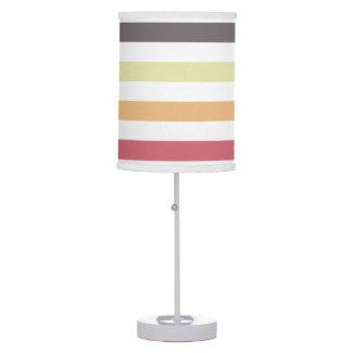 Colorful Autumnal Striped Pattern