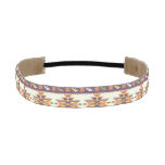 Colorful aztec pattern athletic headband