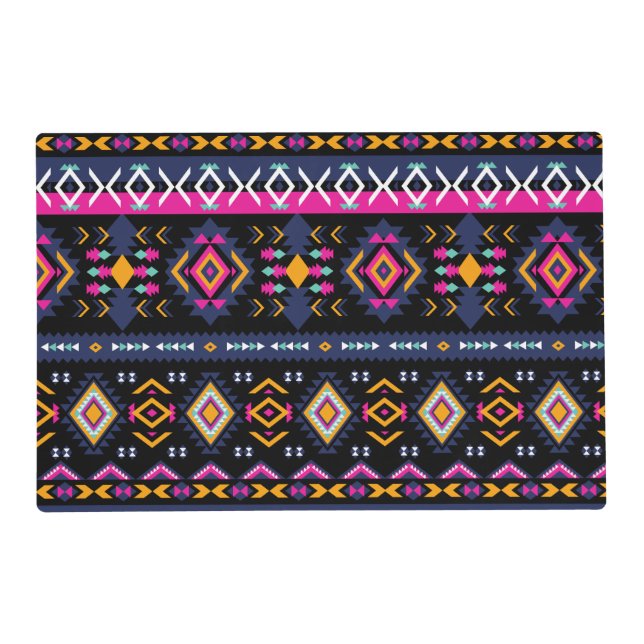 Colorful Aztec Placemat (Front)