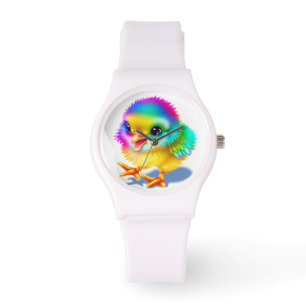 Colorful Baby Chicken Watch