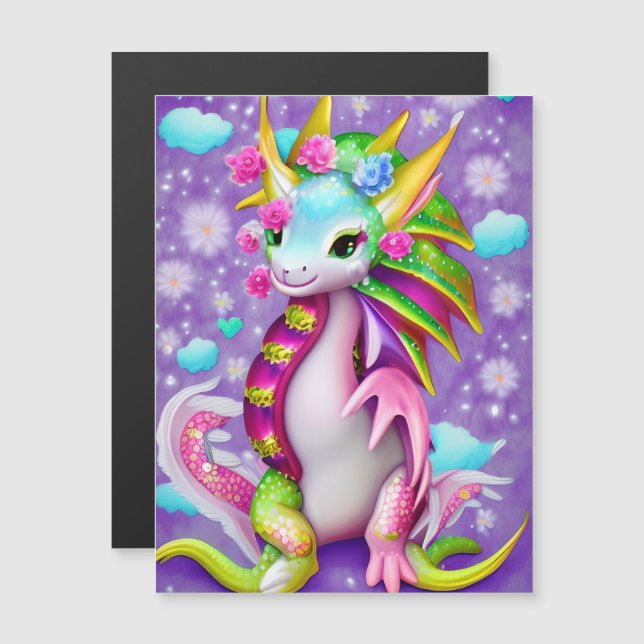 Colorful Baby Dragon (Front/Back)