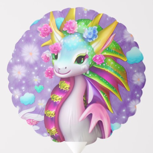 Colorful Baby Dragon Balloon