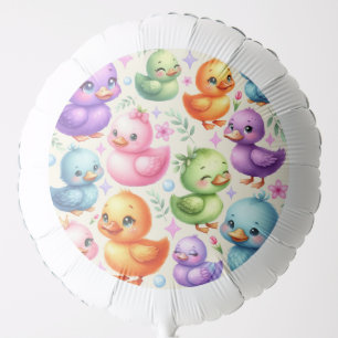 Colorful Baby Ducks Balloon