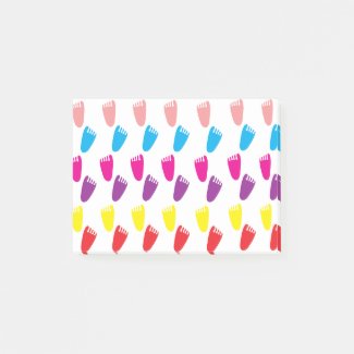 Colorful Baby Footprint Pattern 