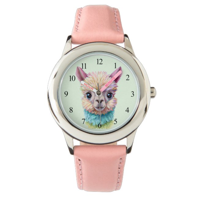 Colorful Baby Lama Watch (Front)