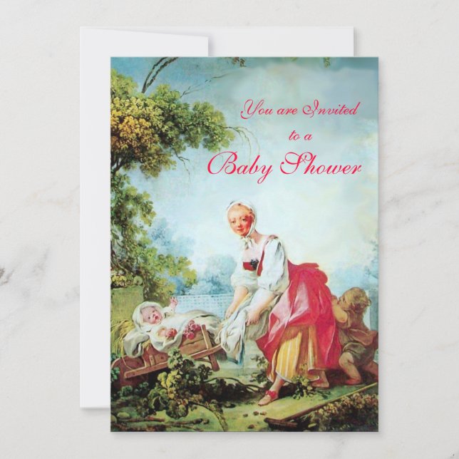 COLORFUL BABY SHOWER INVITATION (Front)