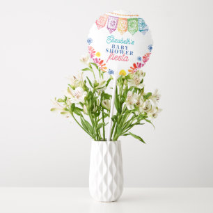 Colorful Baby Shower Mexican Fiesta Baby Shower Balloon