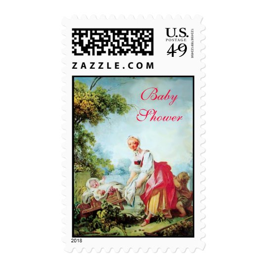 COLORFUL BABY SHOWER POSTAGE