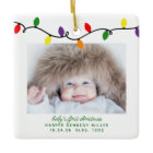 Colorful Baby's First Christmas Lights