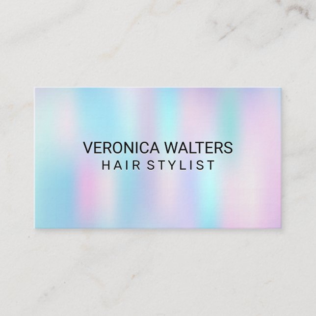 Colorful Background Loyalty Card (Front)